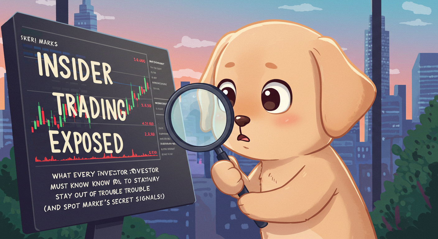 Insider Trading Exposed: What Every Investor Must Know to Stay Out of Trouble (and Spot the Market’s Secret Signals)!