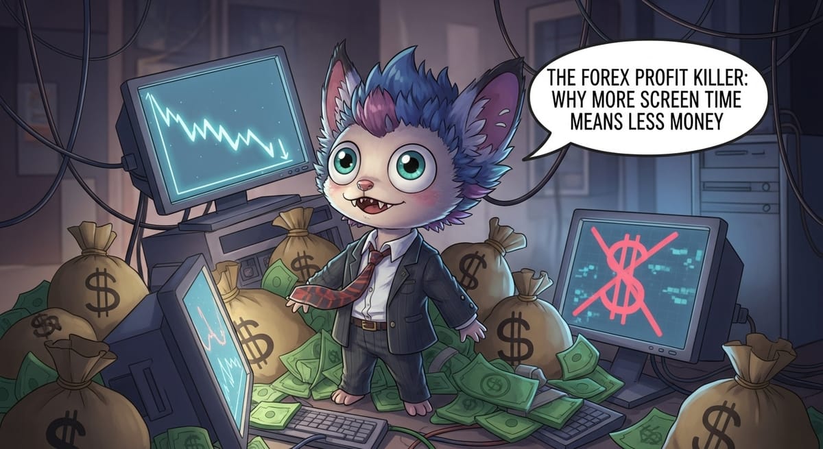 The Forex Profit Killer: Why More Screen Time Means Less Money