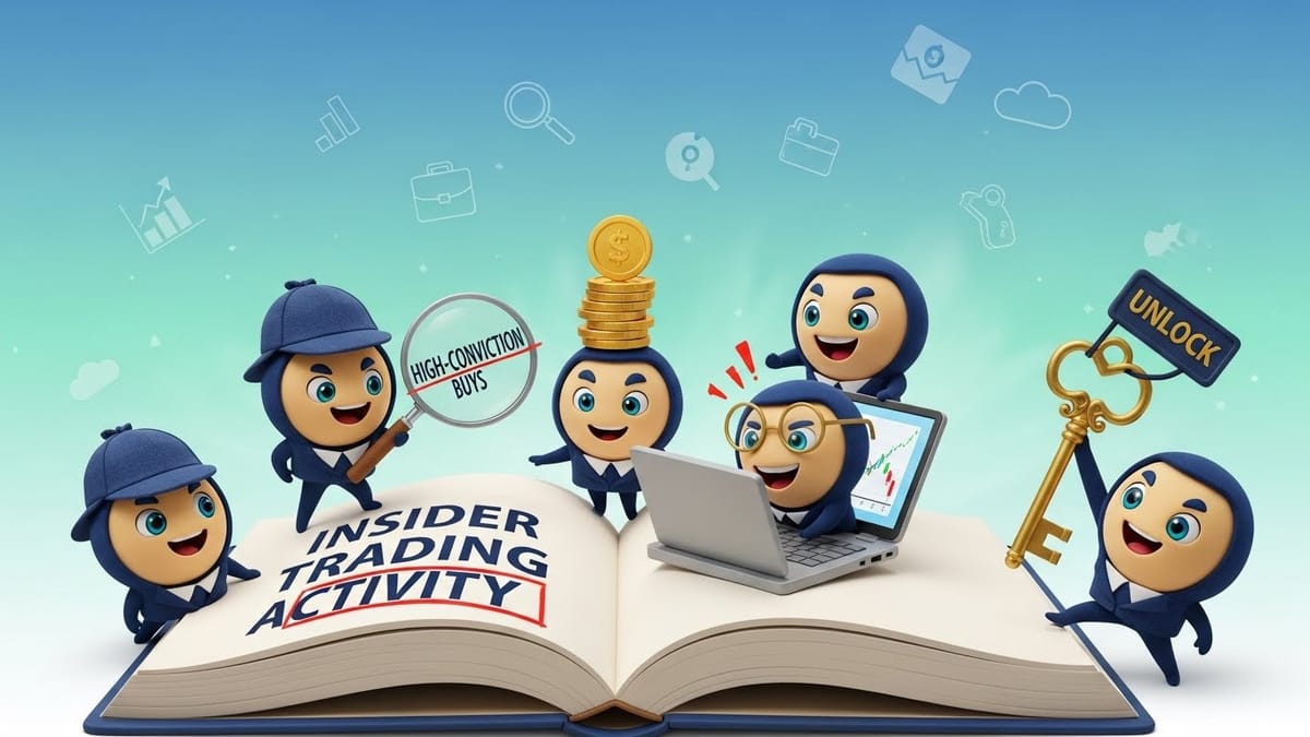 Unlock the 5 best free tools to track insider trading activity and spot high-conviction buys from executives