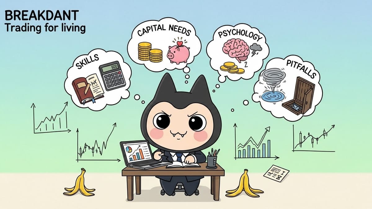 Can you trade for a living? Break down the skills, capital needs, psychology, and pitfalls to turn passion into profession