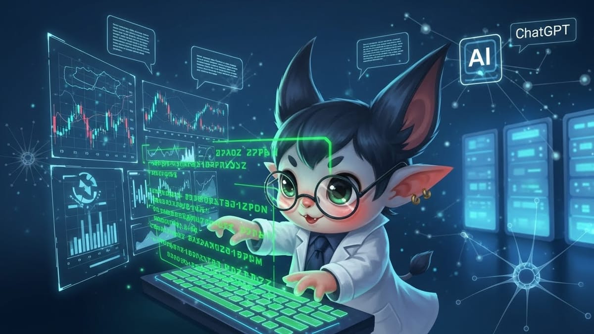 AI tools like ChatGPT in algo trading: Market analysis, strategy dev, code for MT5 vs traditional algos; limits like no real-time, 81% error on complex Qs; prompts and platforms guide